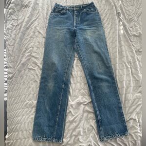 Lee Riders - Vintage Union Made Blue Straight Leg Jeans
